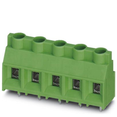 Phoenix Contact PCB Terminal Block; MKDS 5/ 8-9.5; 8 Positions; 32A; 1000V; #24 - 10; Screw w/ Tension Sleeve Connection; Green